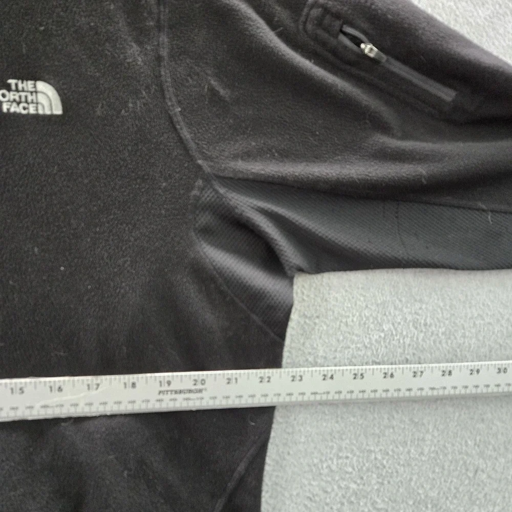 The North Face Men Jacket XXL Black Activewear Zipper Long Sleeve Logo READ